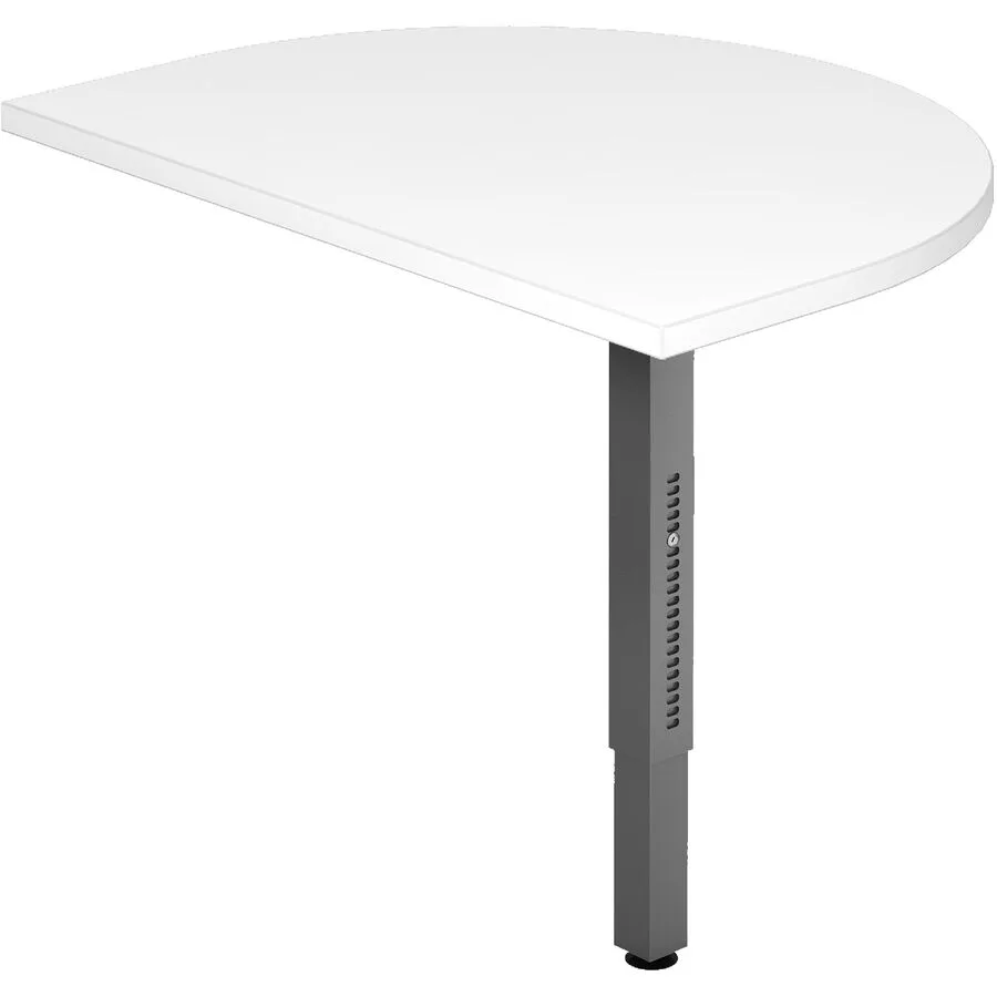 Anbautisch Office weiss Holzwerkstoff B 60 T 80 cm