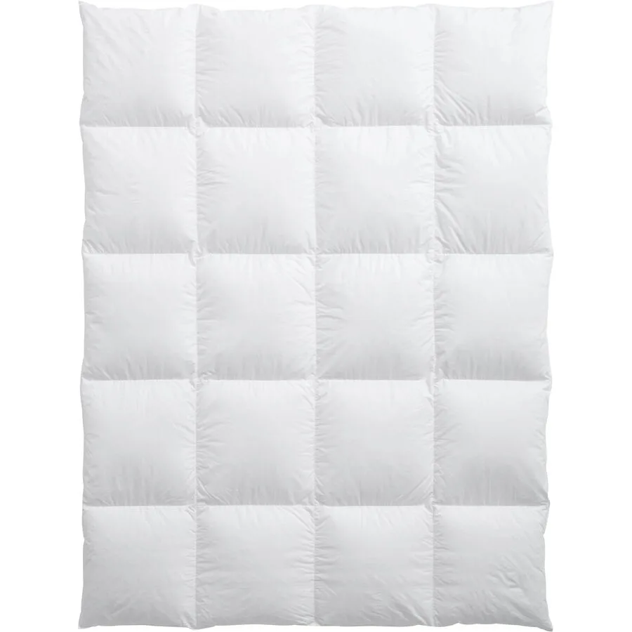 Daunenduvet Billerbeck Saas Fee 200x210cm - Farbe: weiss