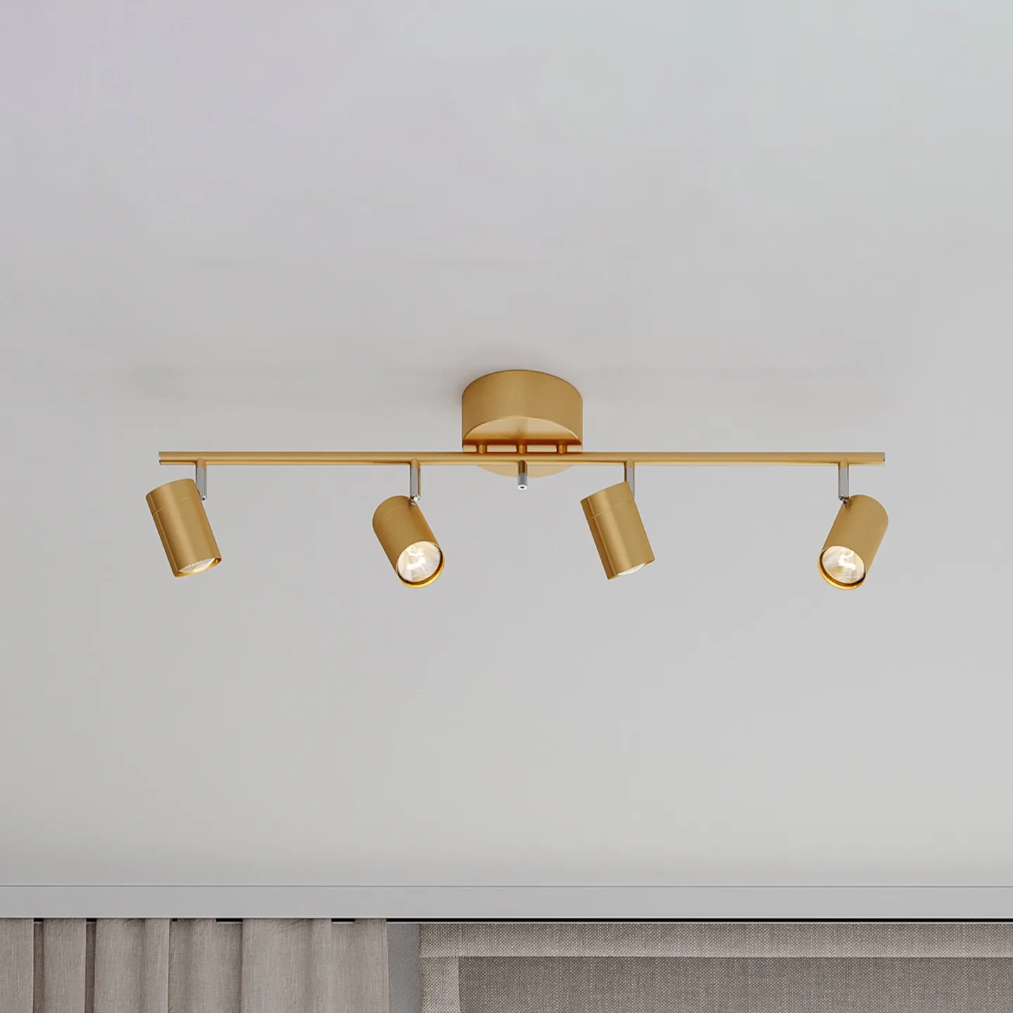 Correct Deckenleuchte L83 Gold - By Rydéns - Wohnzimmer - Modern - Metall - Mehrflammig