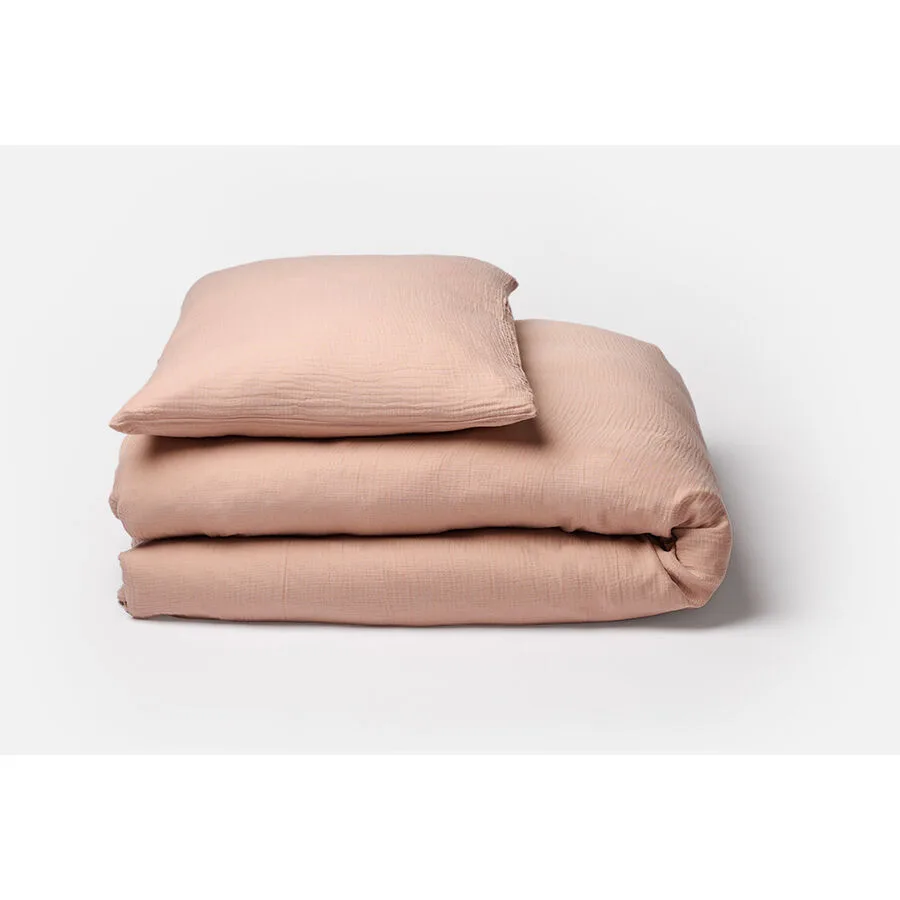 Journey Living Kissenbezug Ibiza rose Einfarbig Holzfasern B 65 T 100 cm - Material: Lyocell