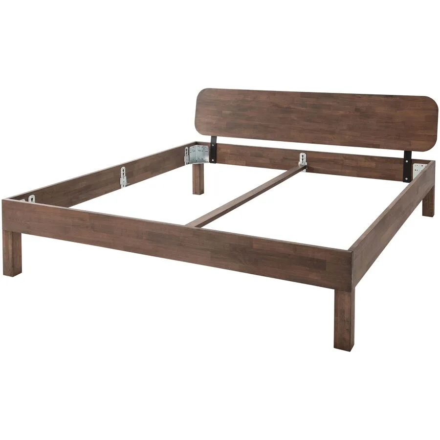 Bett Cyrill buche Buche Massivholz 90 x 200 cm