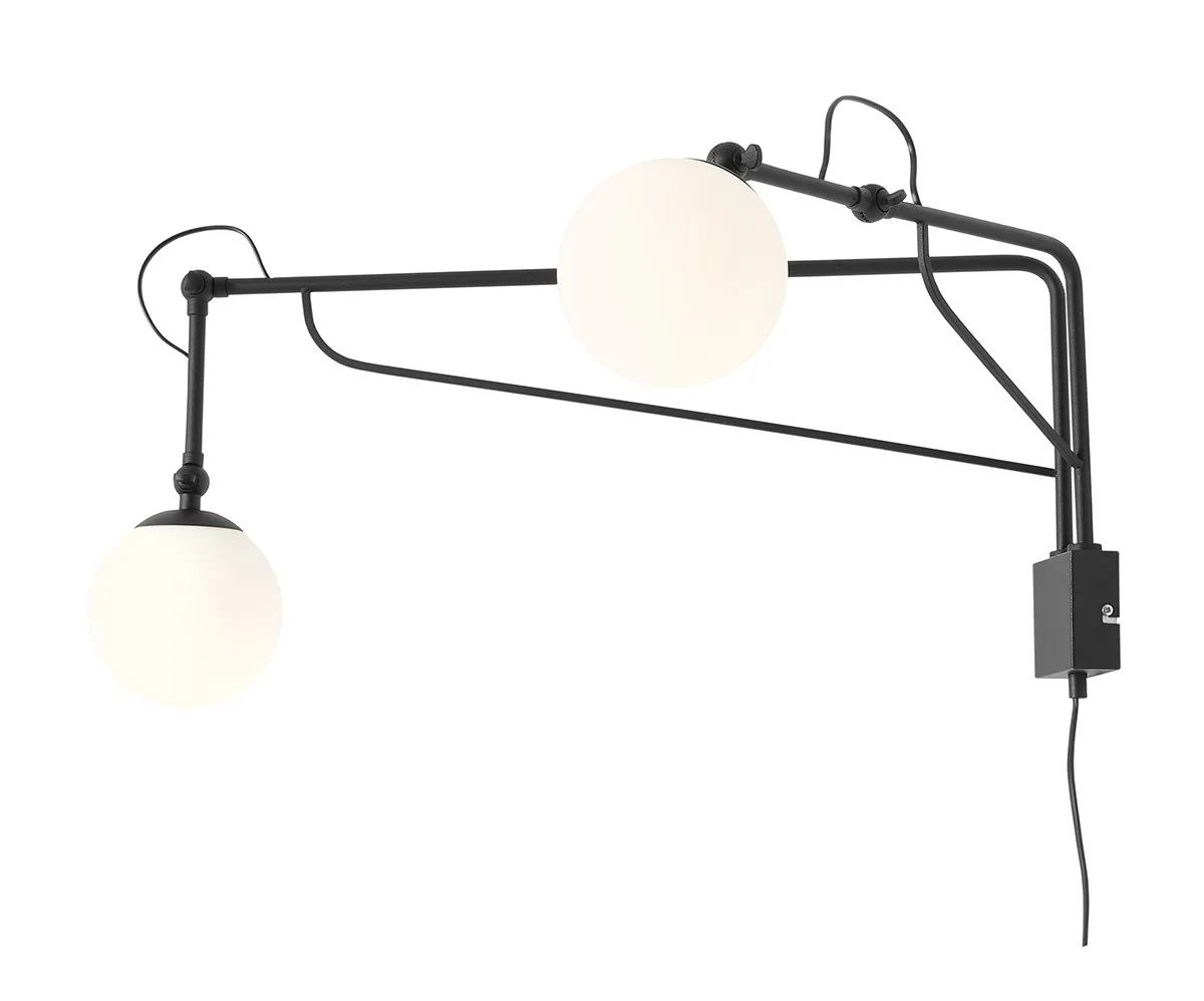 Artera - Soho 90cm - Vägglampa - Svart