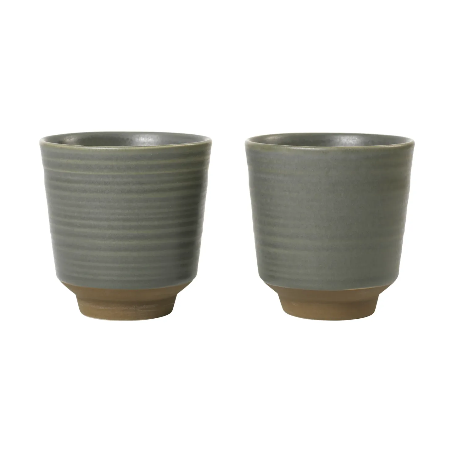 Broste Copenhagen Miko Becher 15 cl 2er-Pack Dark green