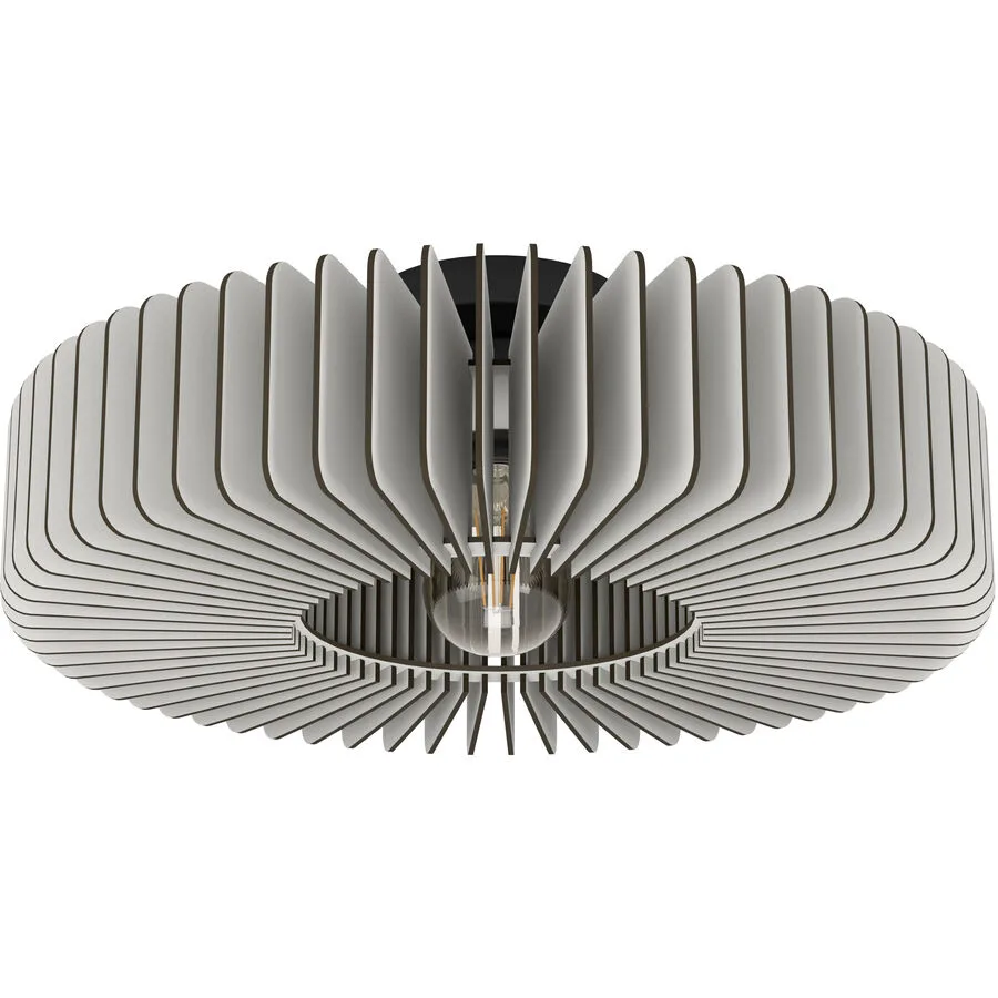 Eglo Deckenlampe Palombaia Schwarz Stahl 17.5 cm