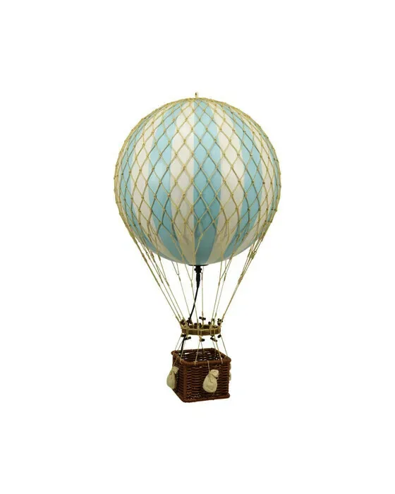Royal Aero luftballon LED lyseblå