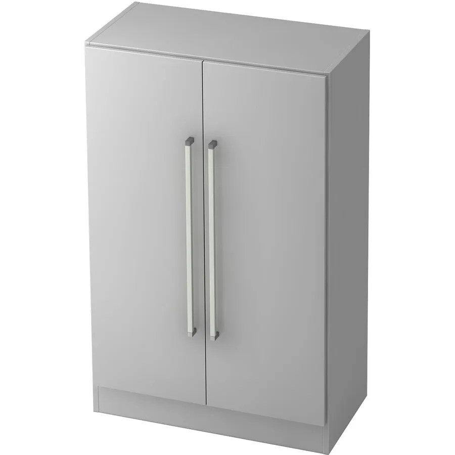 Aktenschrank Office Grau Holzwerkstoff B 80 H 127 cm