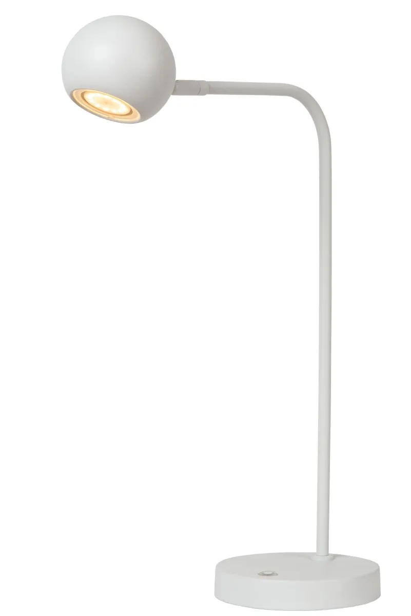 Lucide - Comet 50cm - Skrivbordslampa - Vit
