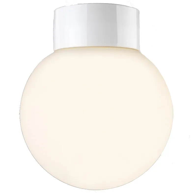 Ifö electric - Classic Glob 200 - Badrumslampa - Vit