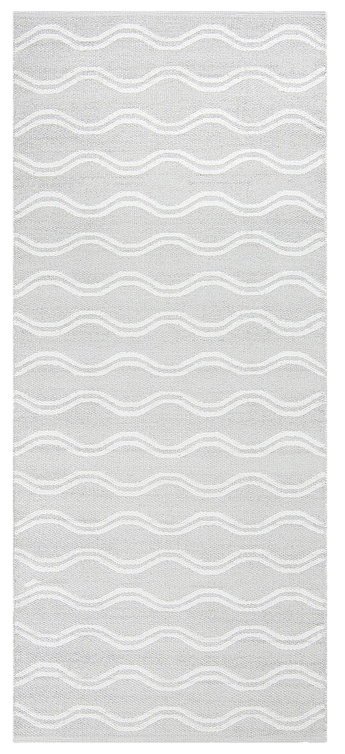 Plastmatter - Camden (grå/hvit) (Størrelse: 70 x 300 cm)