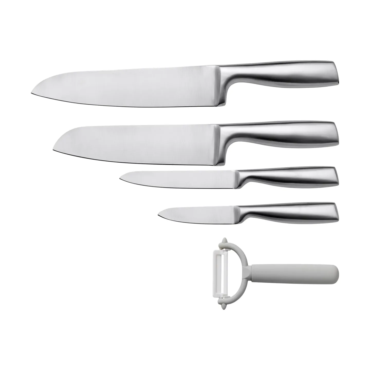 Funktion Funktion Messer-Set 5-teilig Stahl