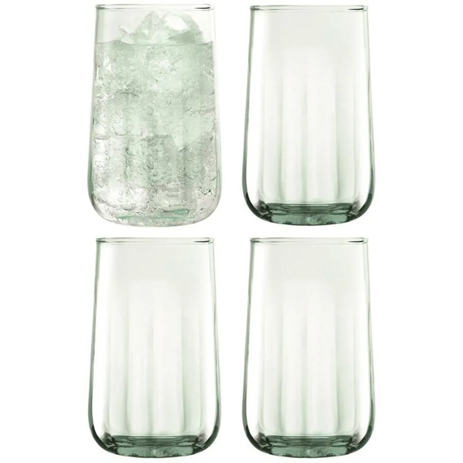 LSA International Trinkgläser-Set Mia transparent/grün Glas H 14 cm 0.59 l 1 Stk