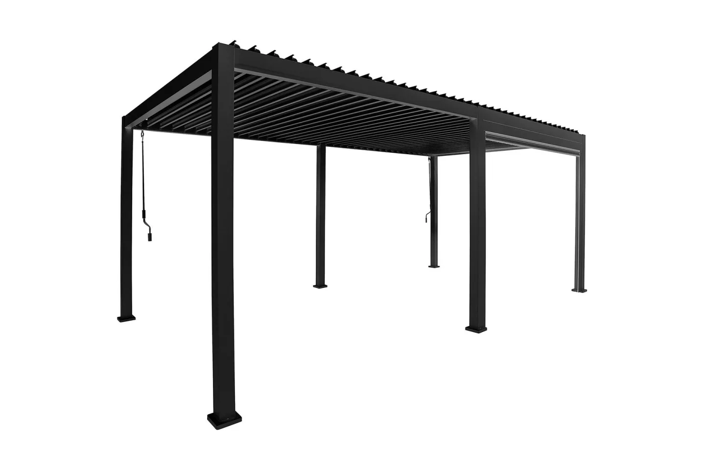 Mirador Paviljong 3x6xH2,5m Mör kgrå -