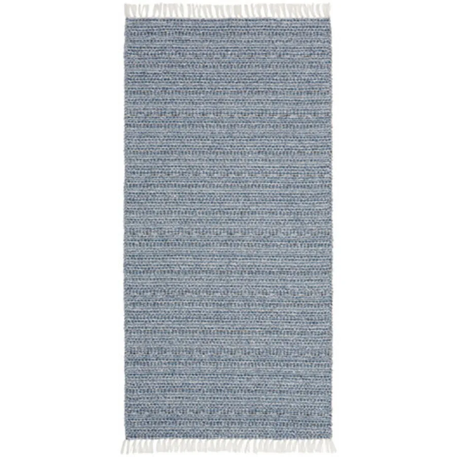 HORREDSMATTAN Teppich Svea blau Mischgewebe 70 x 140 cm