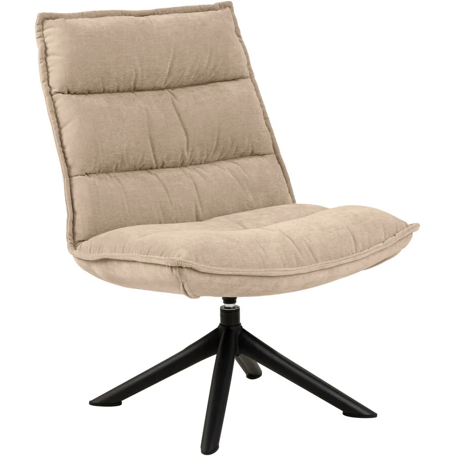 Sessel Blizzard beige Stoff, Polyester B 70 T 80 H 98 cm