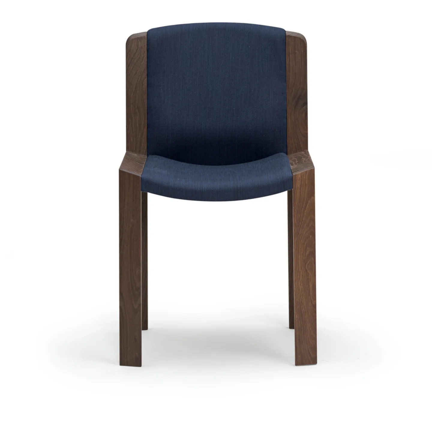 Karakter - Chair 300 Smoked Oak, Molly 2 - 160 - Matstolar - Joe Colombo - Brun - Trä/Textilmaterial