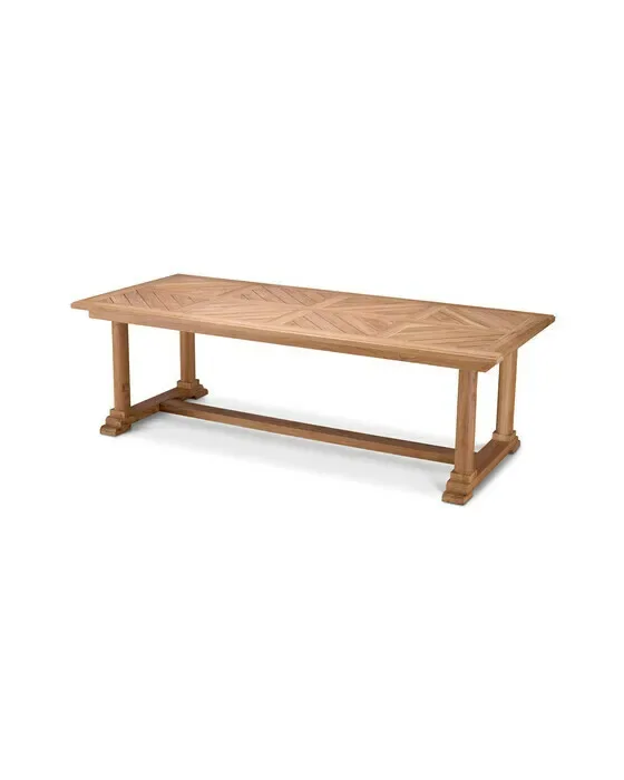 Bell Rive spisebord natural teak