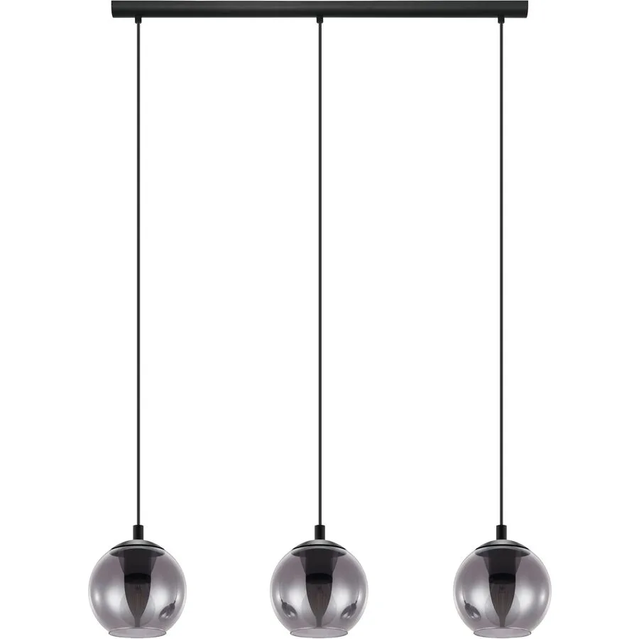 Eglo Pendellampe Ariscani Schwarz Stahl 16.5 cm 110 cm