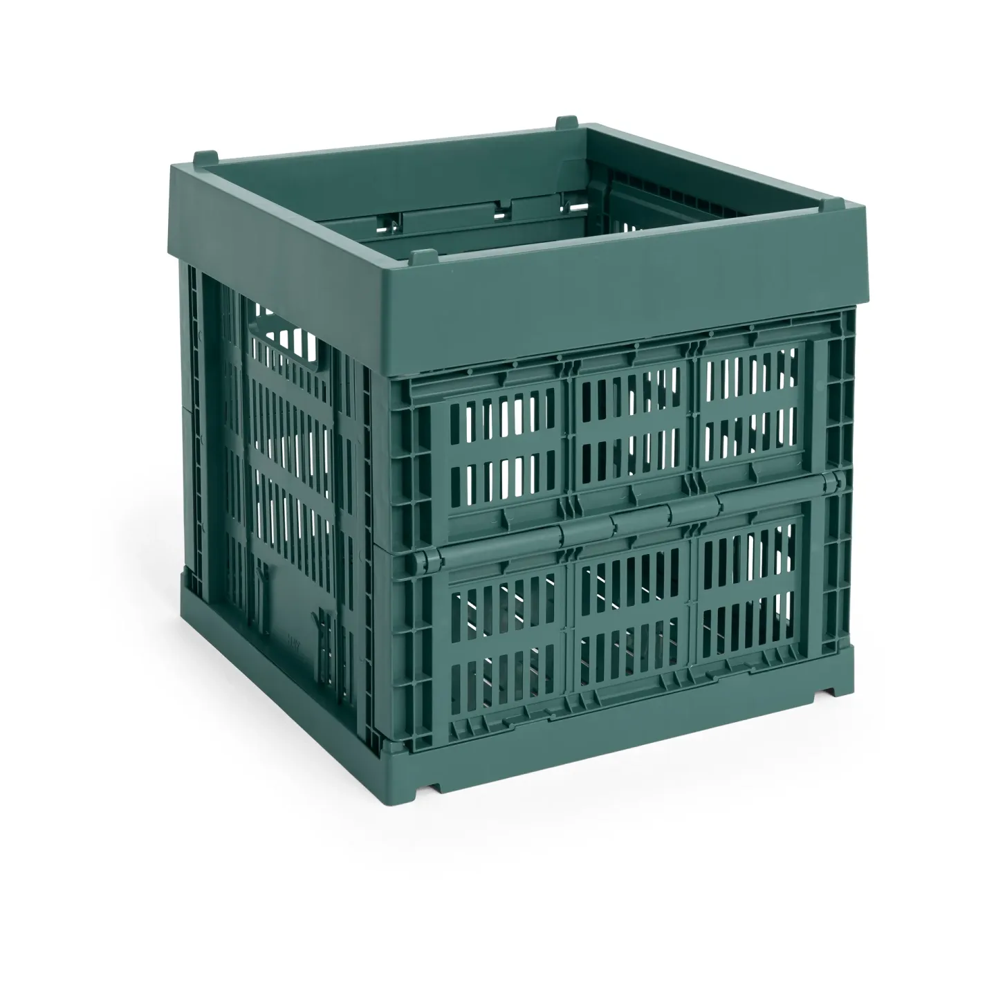 HAY Colour Crate Cube 29,5x29,5 cm Dark green