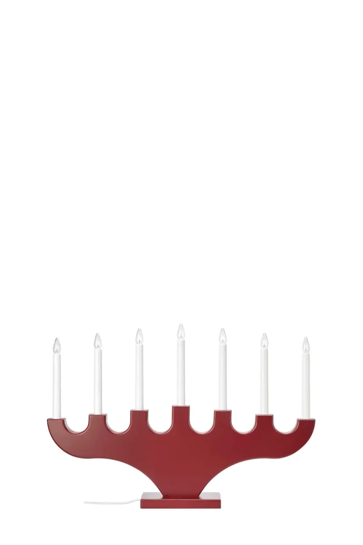 Spira Adventskerzenhalter Rot 60 cm