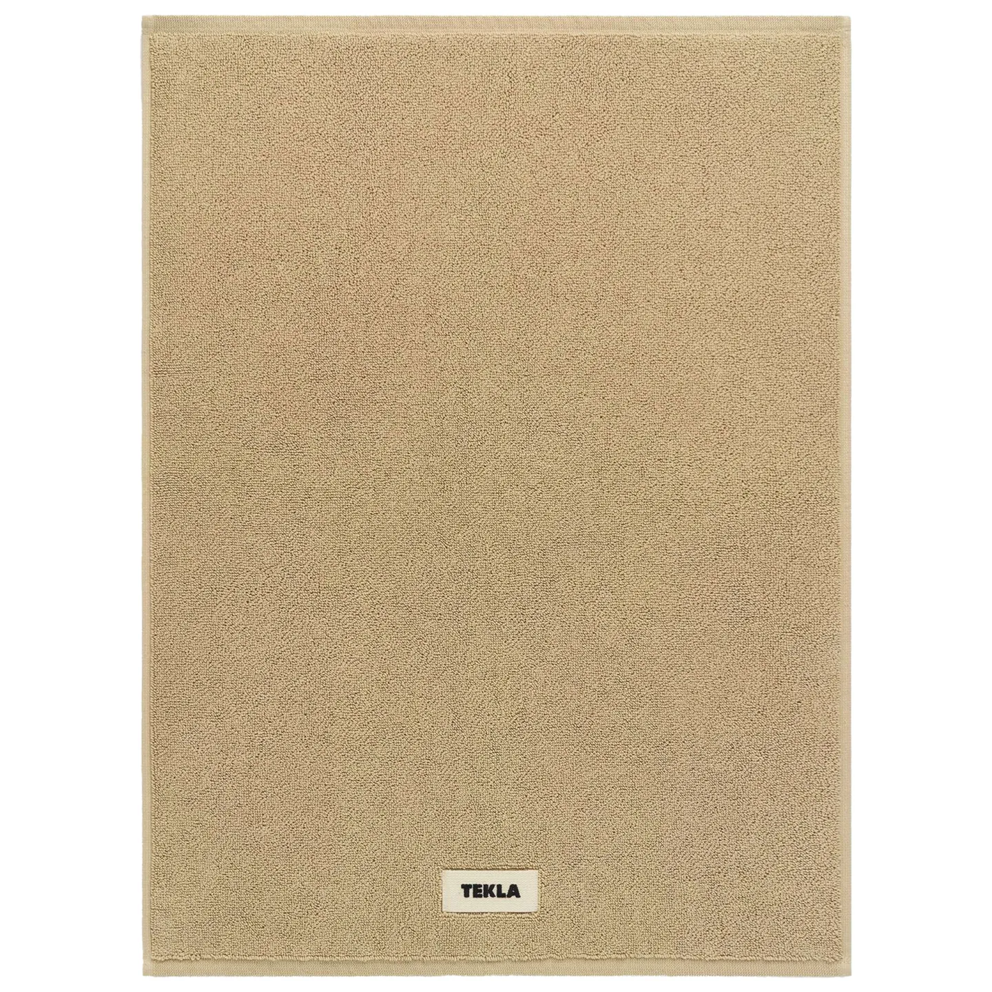 Tekla - Terry Solid Sienna badrumsmatta 50 x 70 cm - Bomullsmattor - Beige