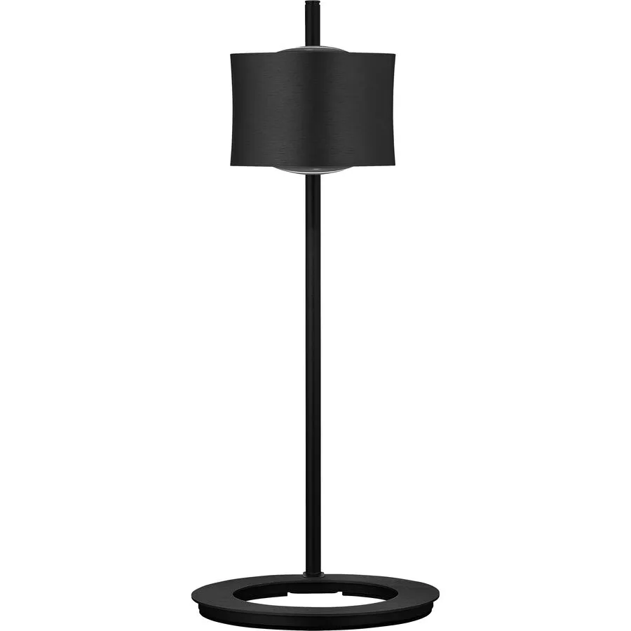 Designer-Tischlampe Bankamp Impulse anthrazit dimmbar D 18 cm H 44 cm - LED - Lichtfarbe: Extra warmweiss - Material: Aluminium/Stahl -