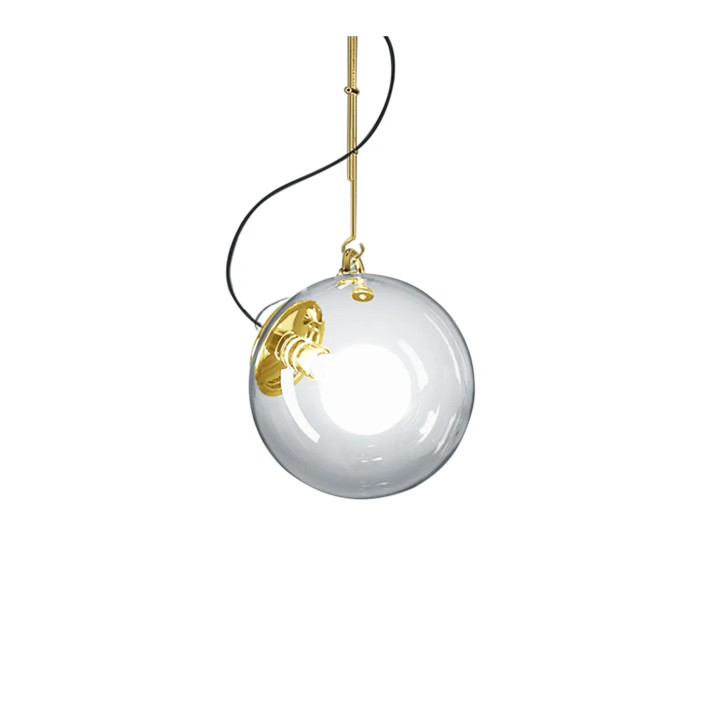 Artemide - Miconos Pendellampa Mässing - Pendellampor - Ernesto Gismondi - Guld