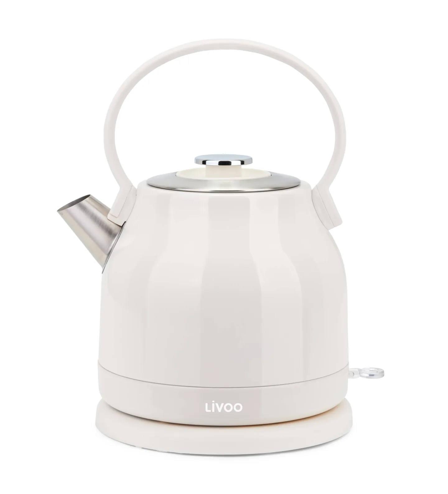 Livoo Retro Vannkoker - 1,5l - hvit
