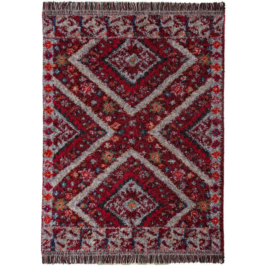 Teppich Eloria Rot Polyester 200 x 300 cm