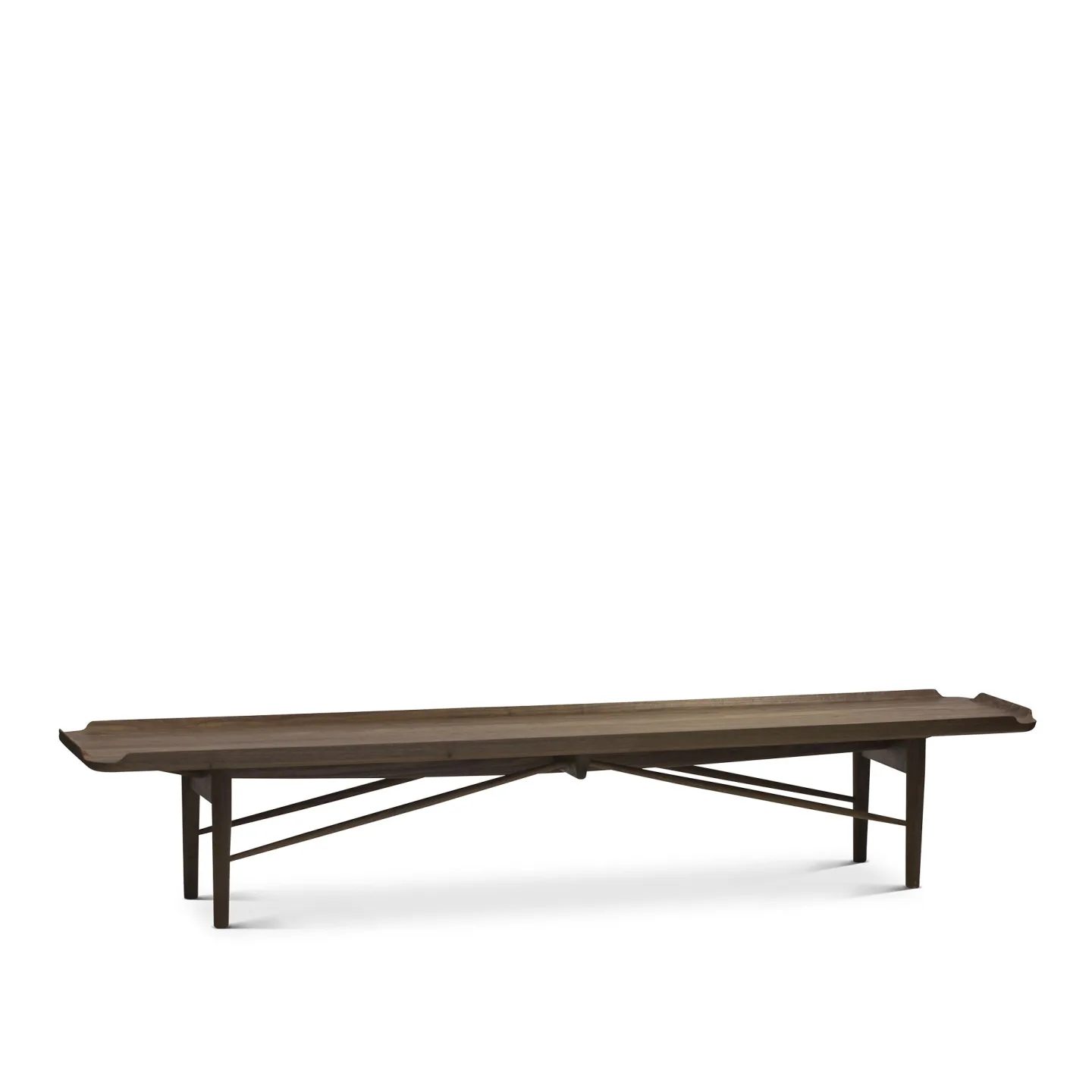 House of Finn Juhl - Cocktail Bench, Walnut - TV-bänkar - Finn Juhl - Träfärgad - Trä