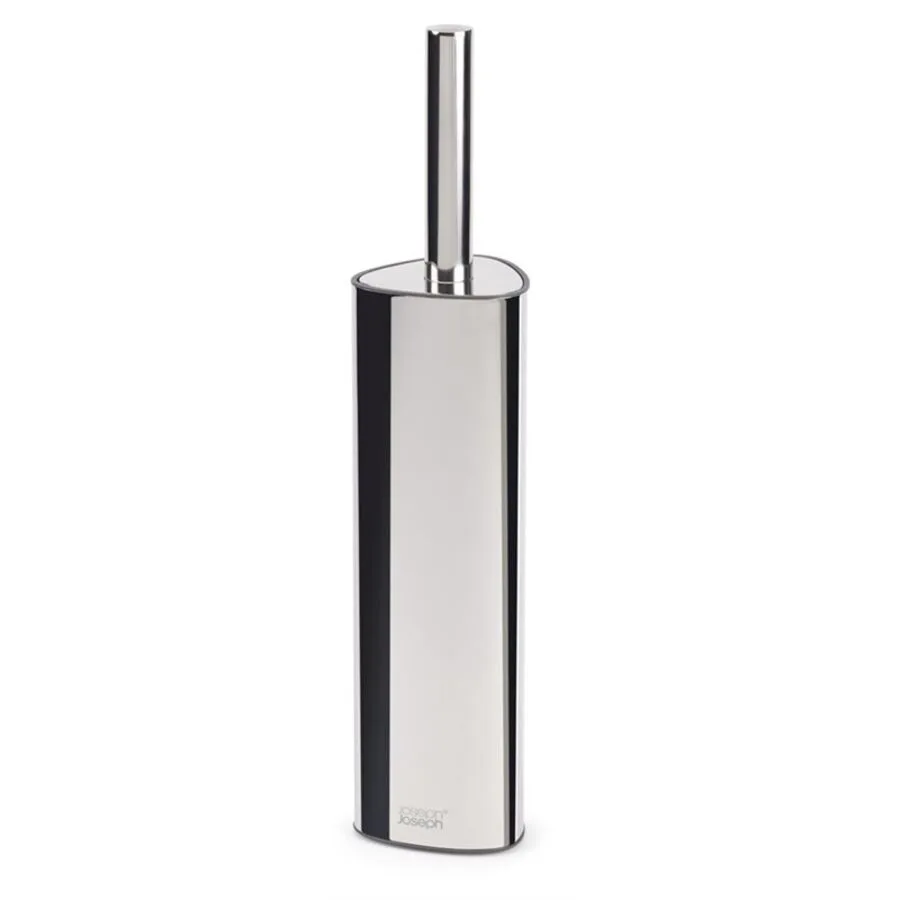 Toilettenbürste Joseph Joseph Schwarz/Silber Stahl 43.7 cm - Farbe: silber/schwarz