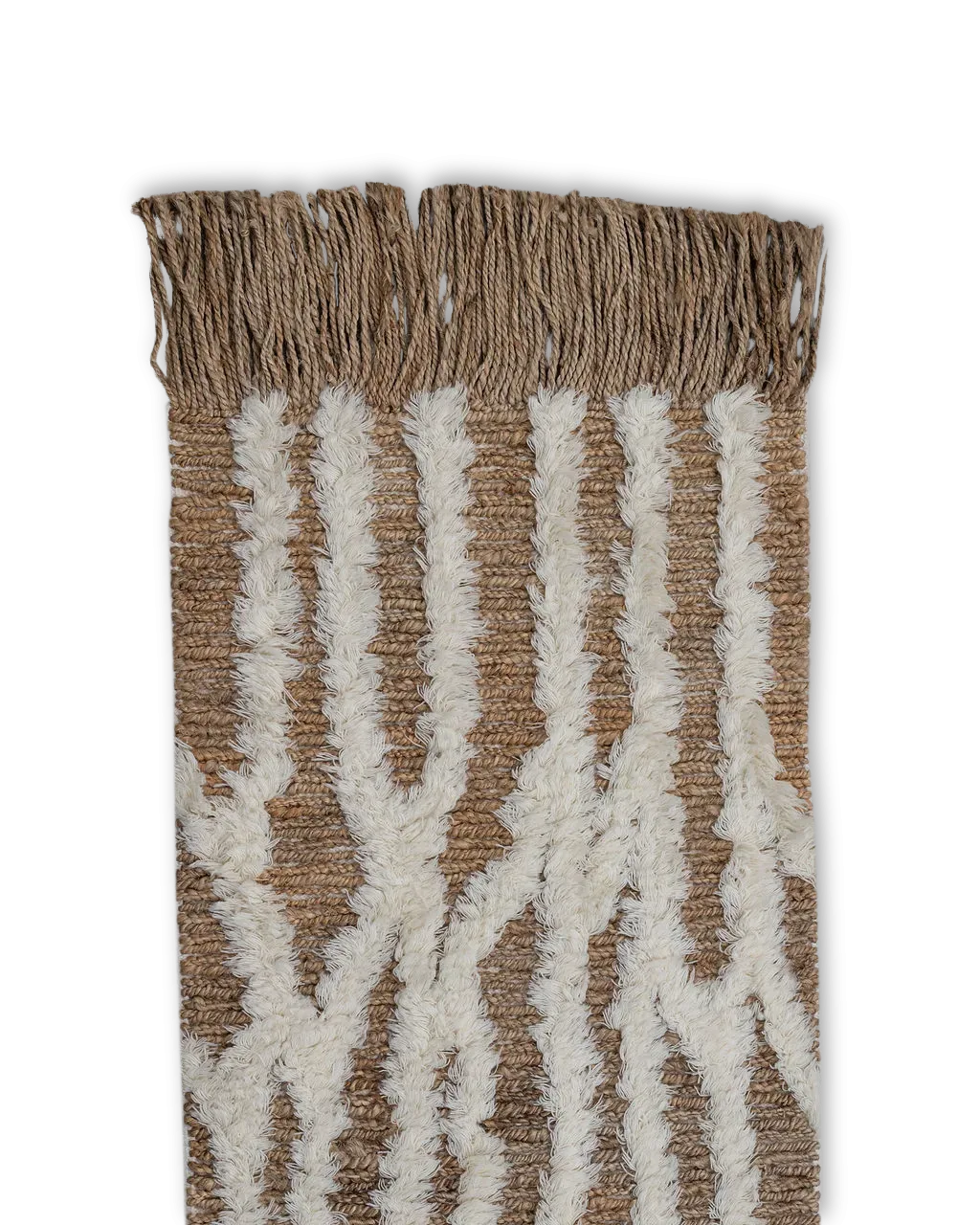 Tinted Wahl Flurteppich Jute 80x300 cm Brown-offwhite