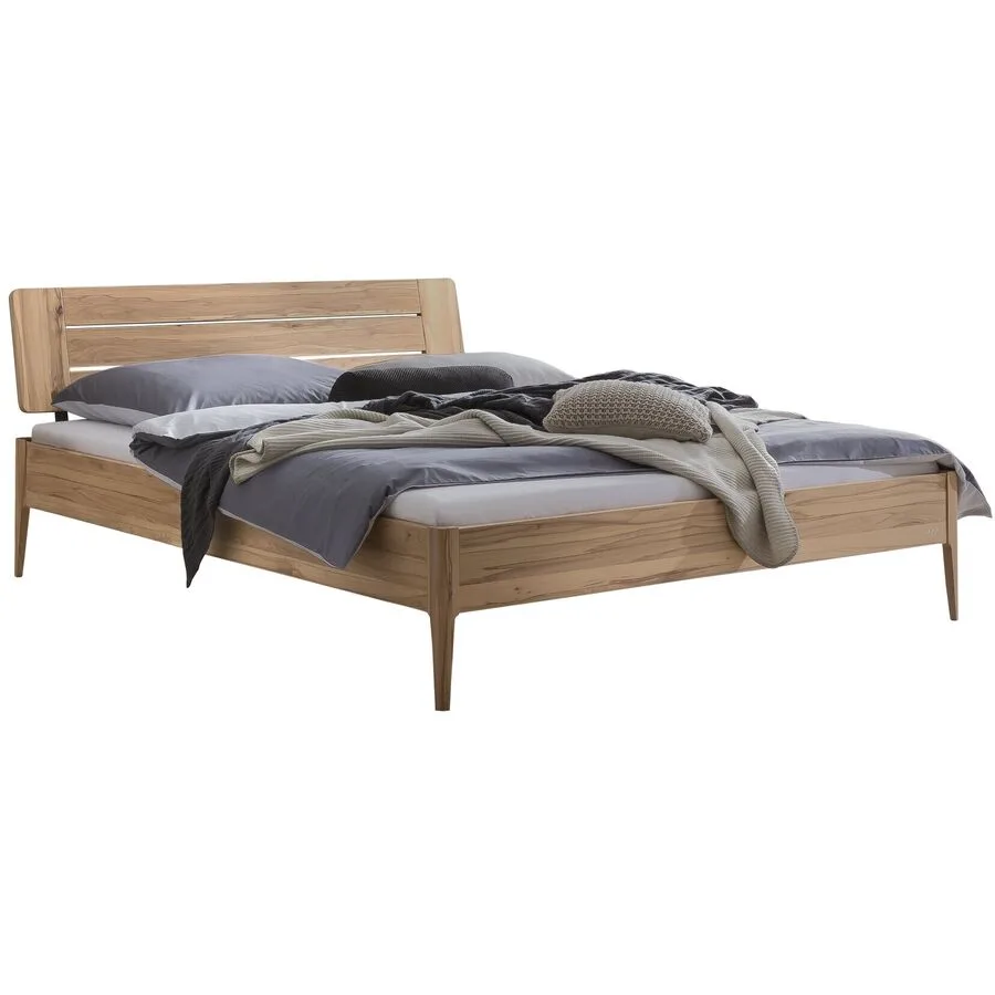 Hasena Bett Castello Natur Wildbuche Massivholz 140 x 210 cm