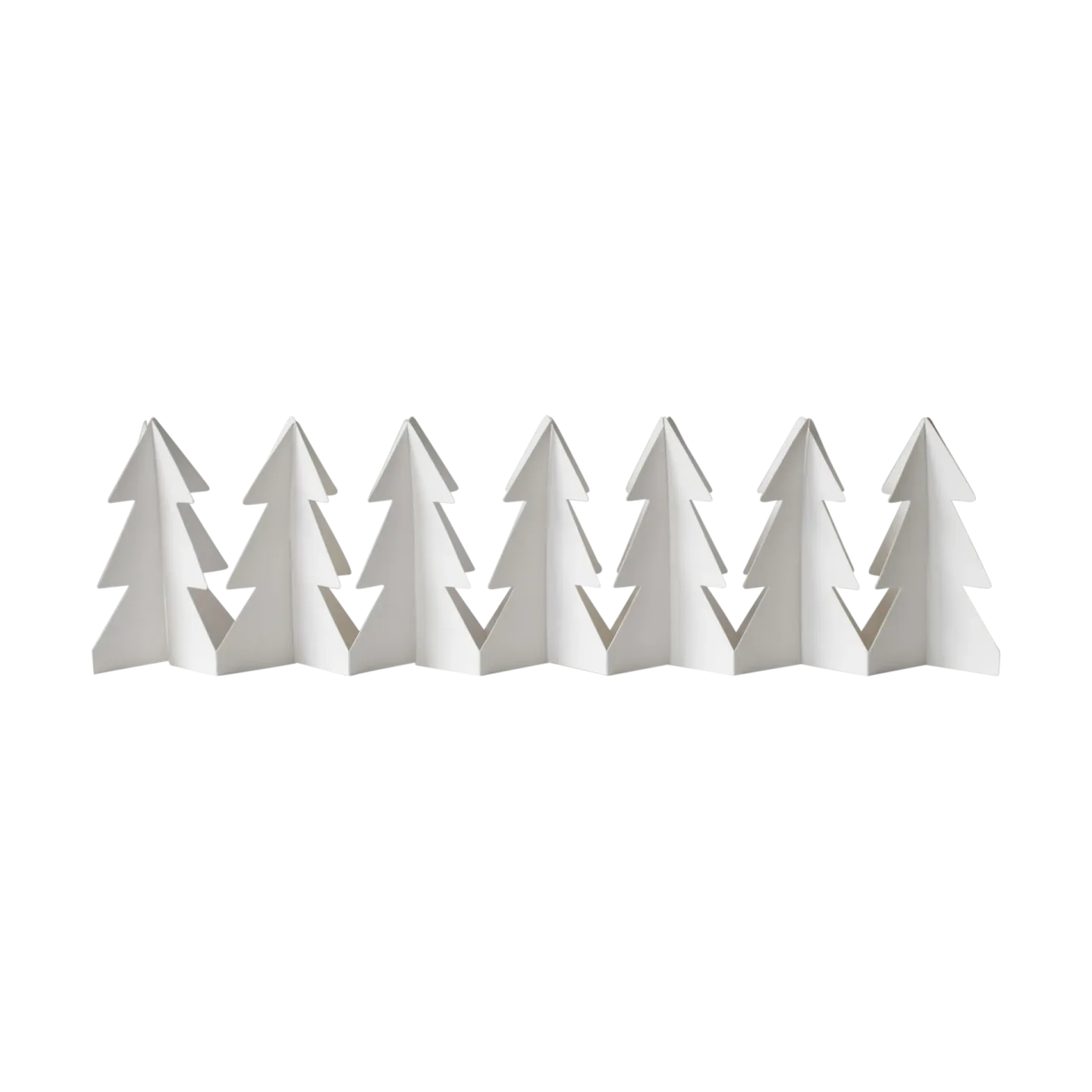 DBKD Tree in a row dekoration White, 7x60 cm