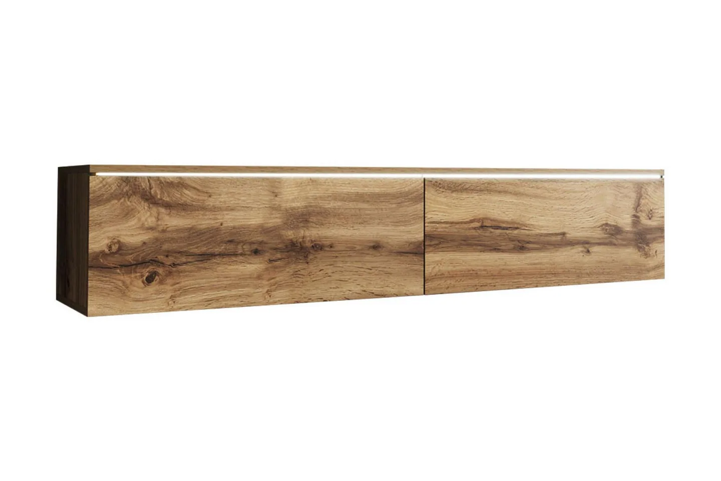 Cuguen TV-bänk 140 cm - Trä/Natur