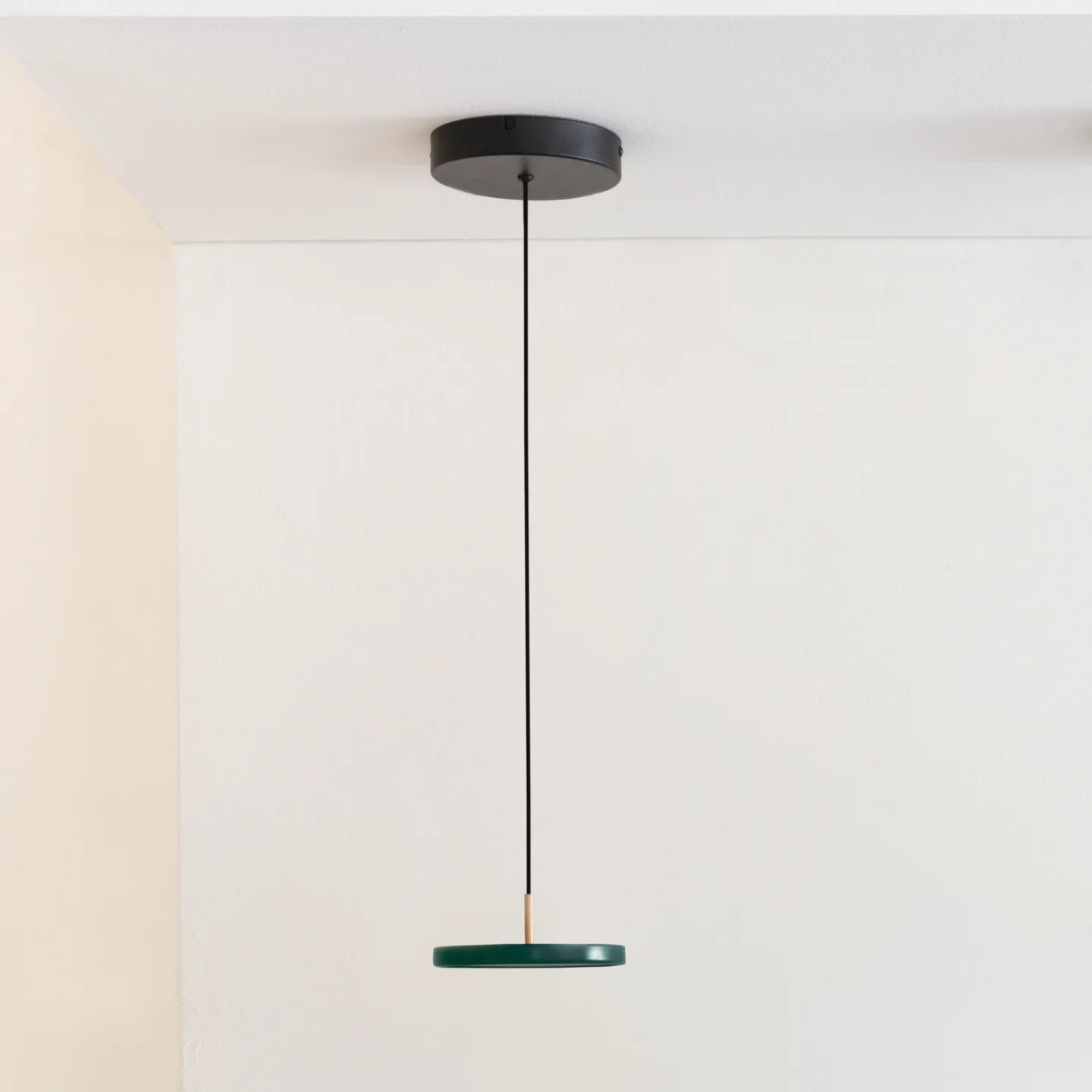 Asteria Pendelleuchte Micro V2 Forest Green - UMAGE Asteria Micro V2 - Wohnzimmer - Skandinavisch - Metall - Einflammig