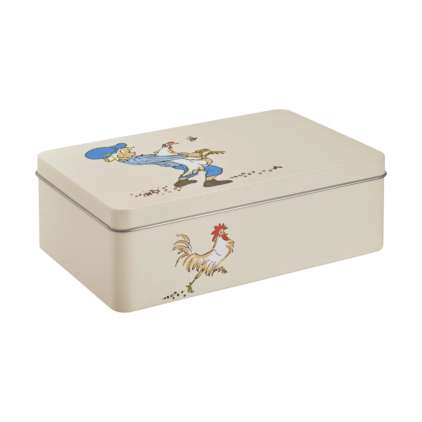 Muurla Emil Blechdose 18x12x6 cm Cluck Cluck