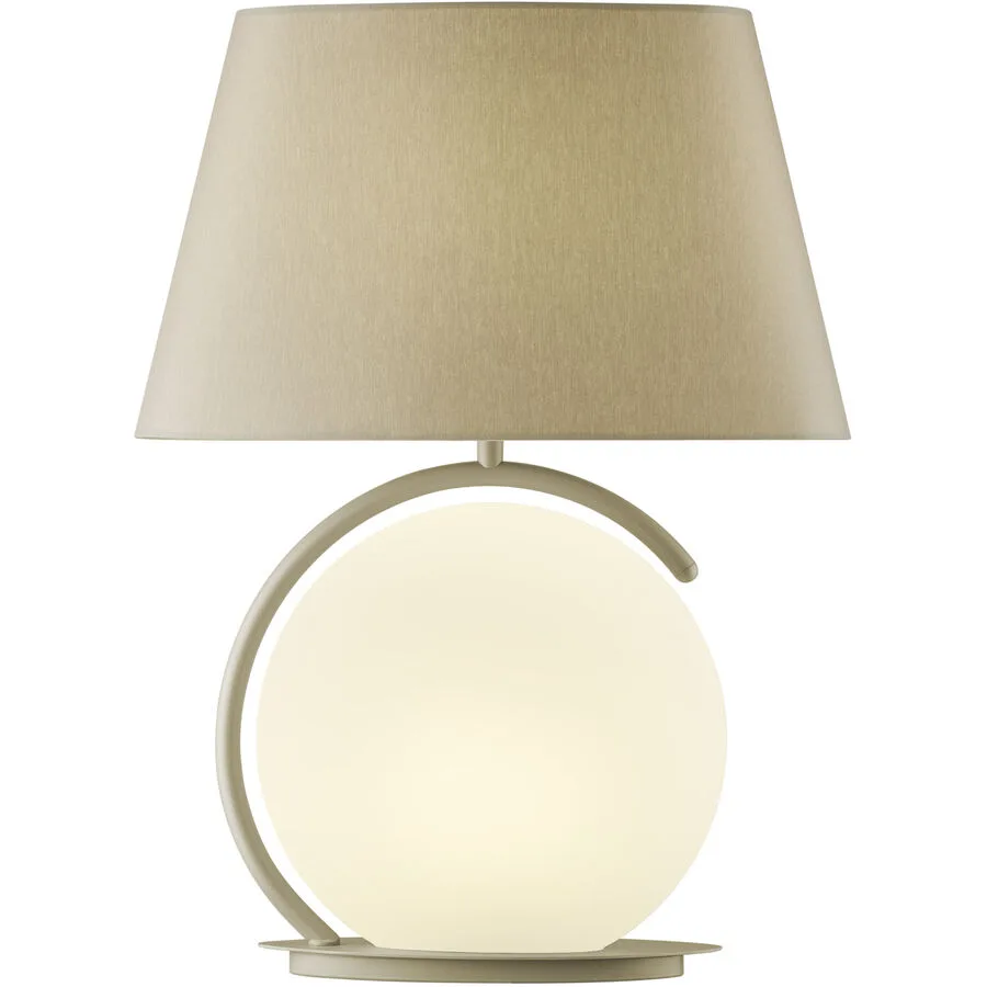 Designer-Tischlampe Bankamp Nana Sand H 51 cm - Material: Eisen - LED - LED Energiesparlampen