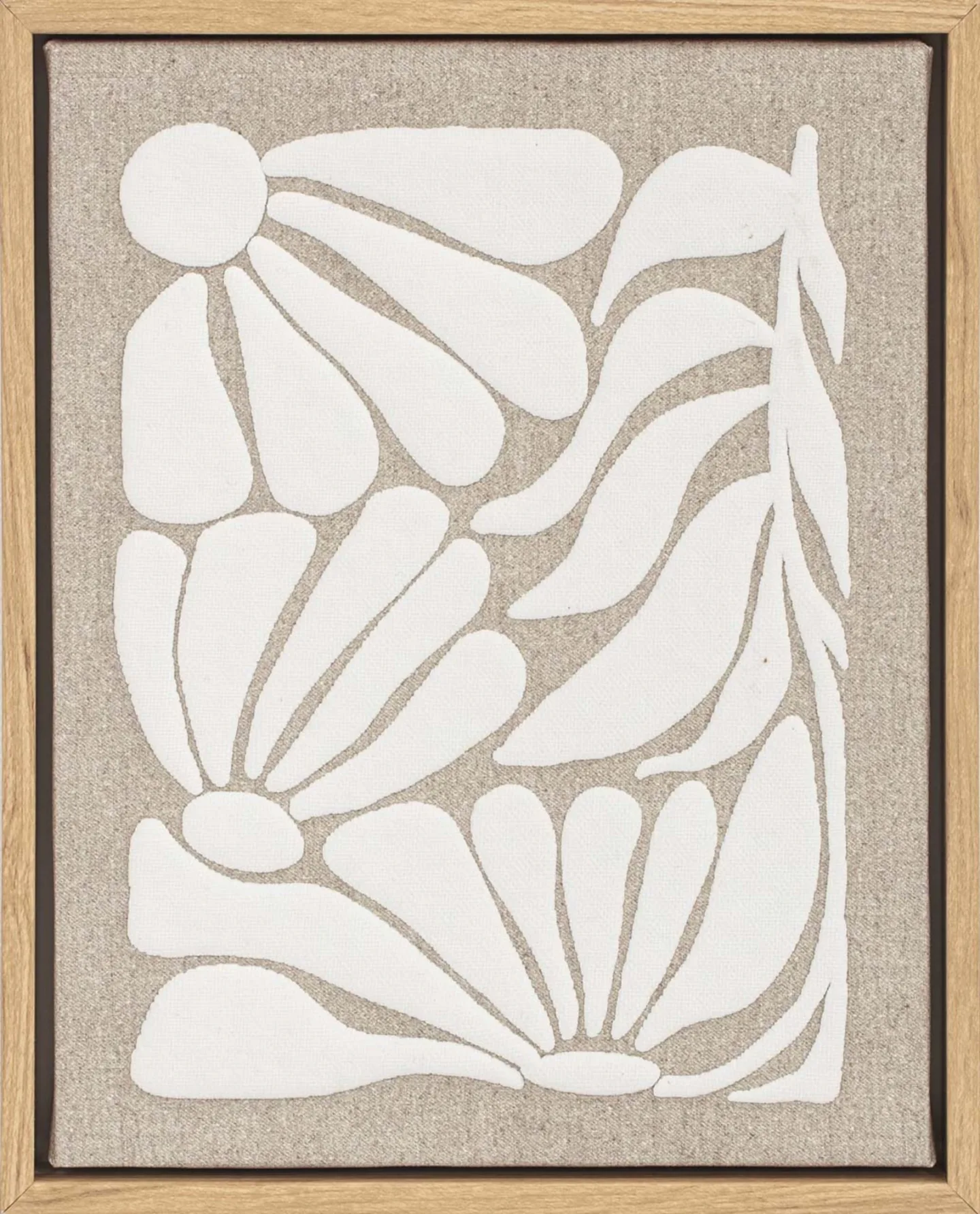 image LAND Wandbild White Flower Nap | Schubiger Möbel