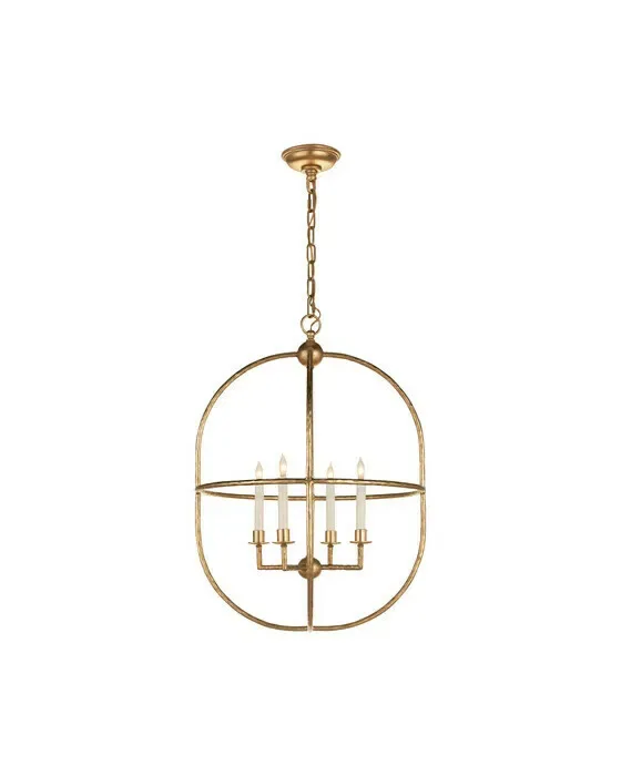 Desmond Open Oval Lantern Gild