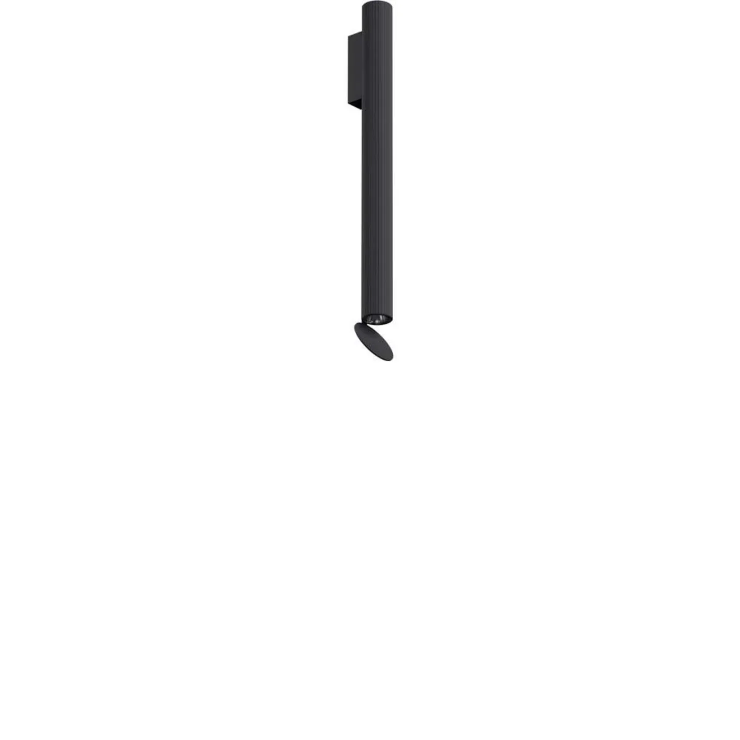 Flauta Riga Wandleuchte H500 Black - Flos - Wohnzimmer - Aluminium