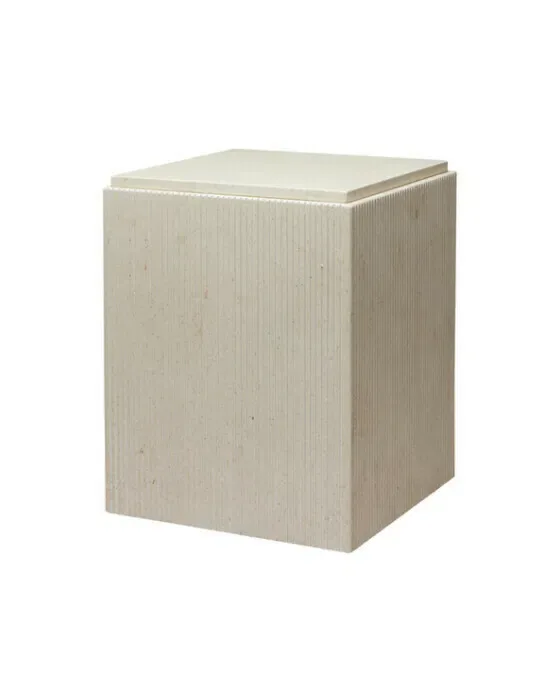 Cube Side Table Athen Stone