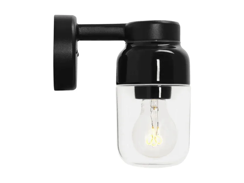 Ifö electric - Ohm Wall 100/210 - Badrumslampa - Svart