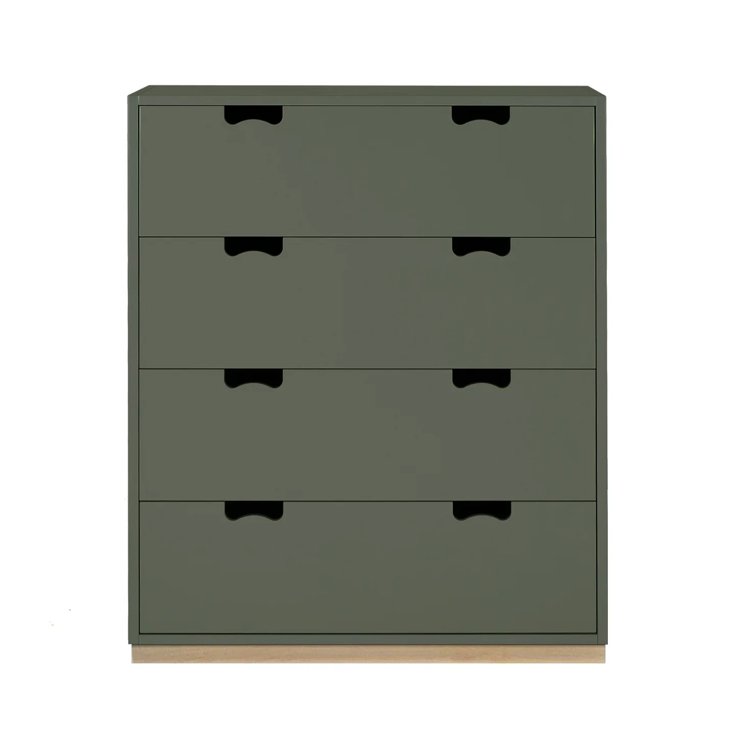 Asplund - Snö A Björksockel Green Khaki - Byråer - Thomas Sandell & Jonas Bohlin - Grön - Trä