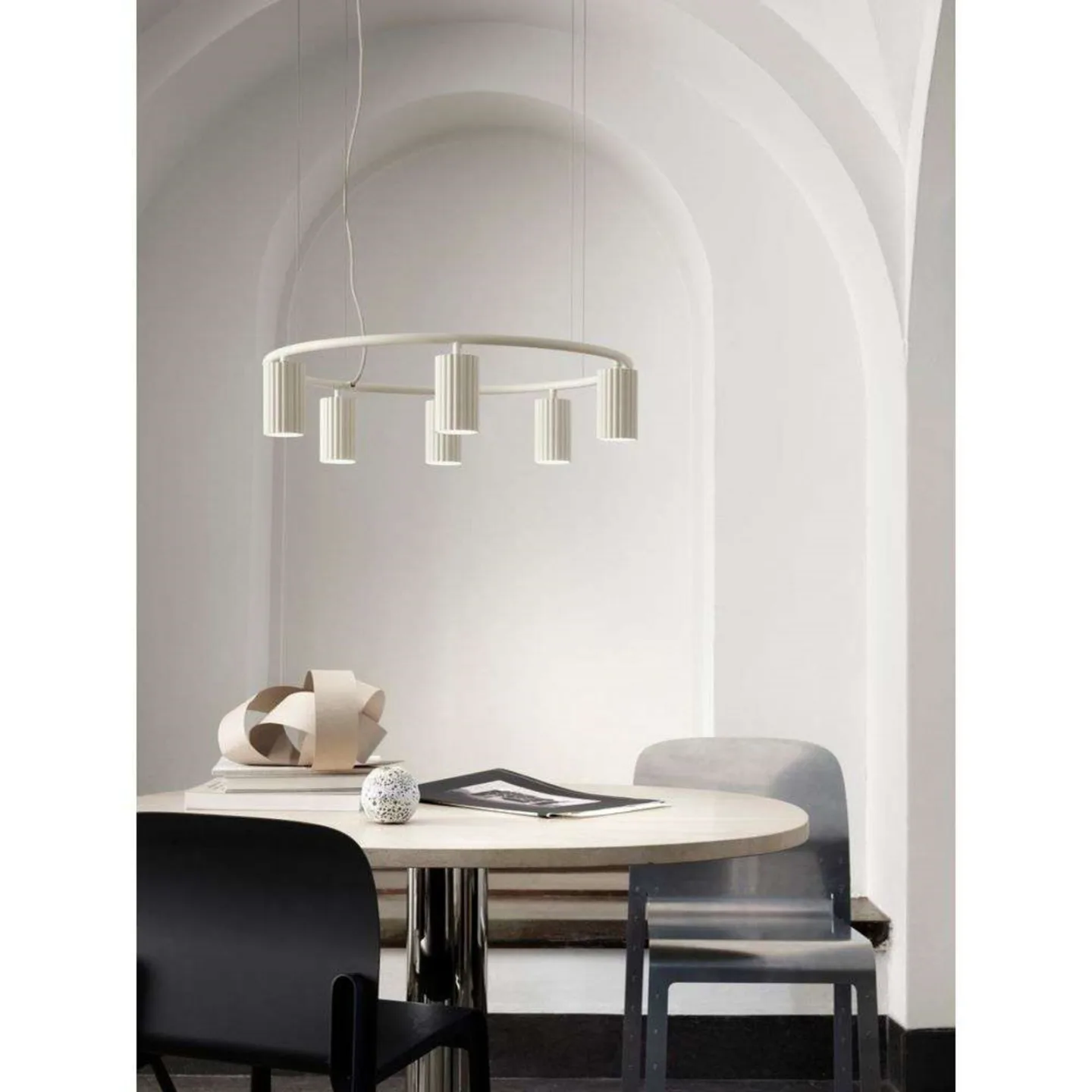 Donna Circle 60 Pendel Linen - Pholc - Spisestue - Aluminium