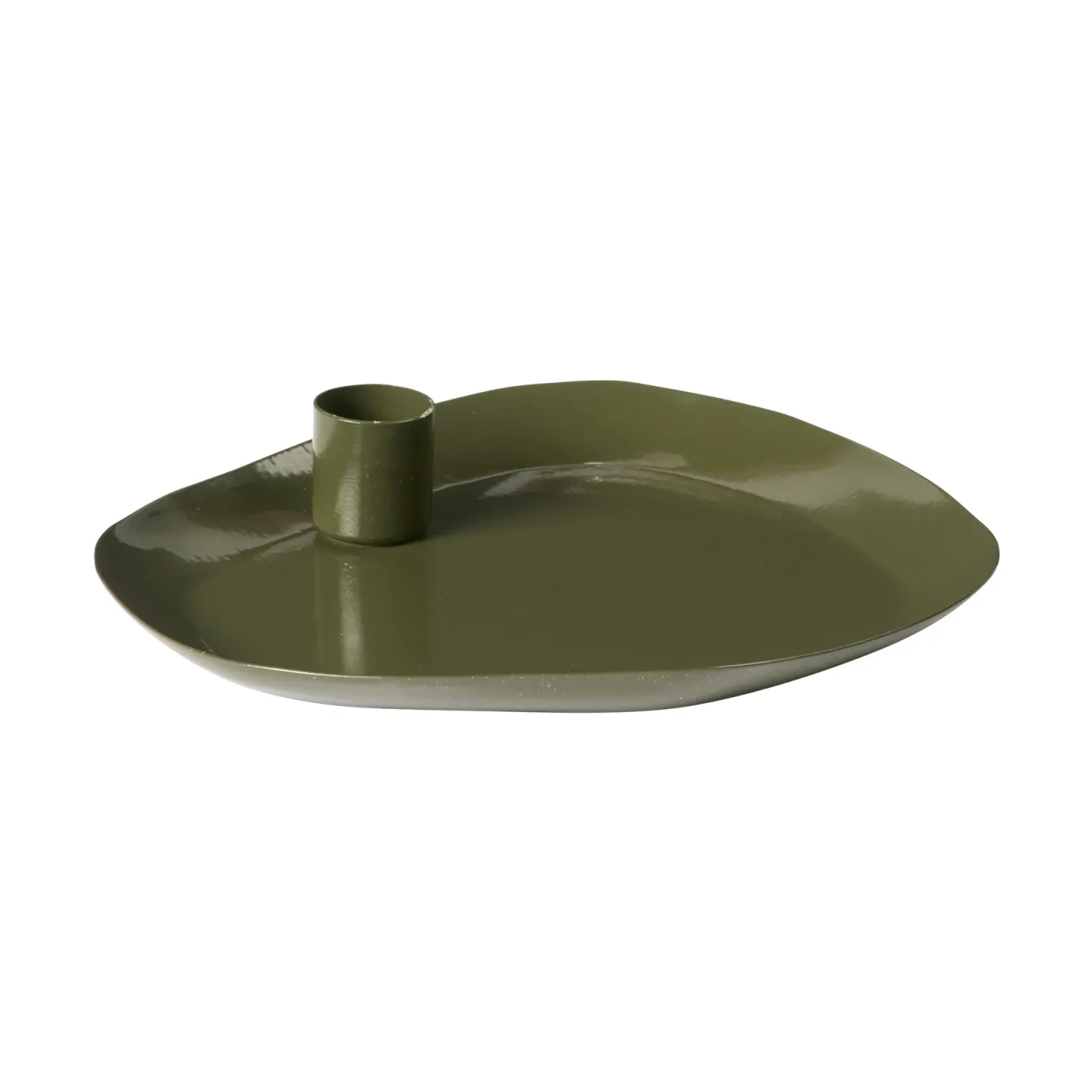 Broste Copenhagen Mie Kerzenständer medium Grape Leaf Green