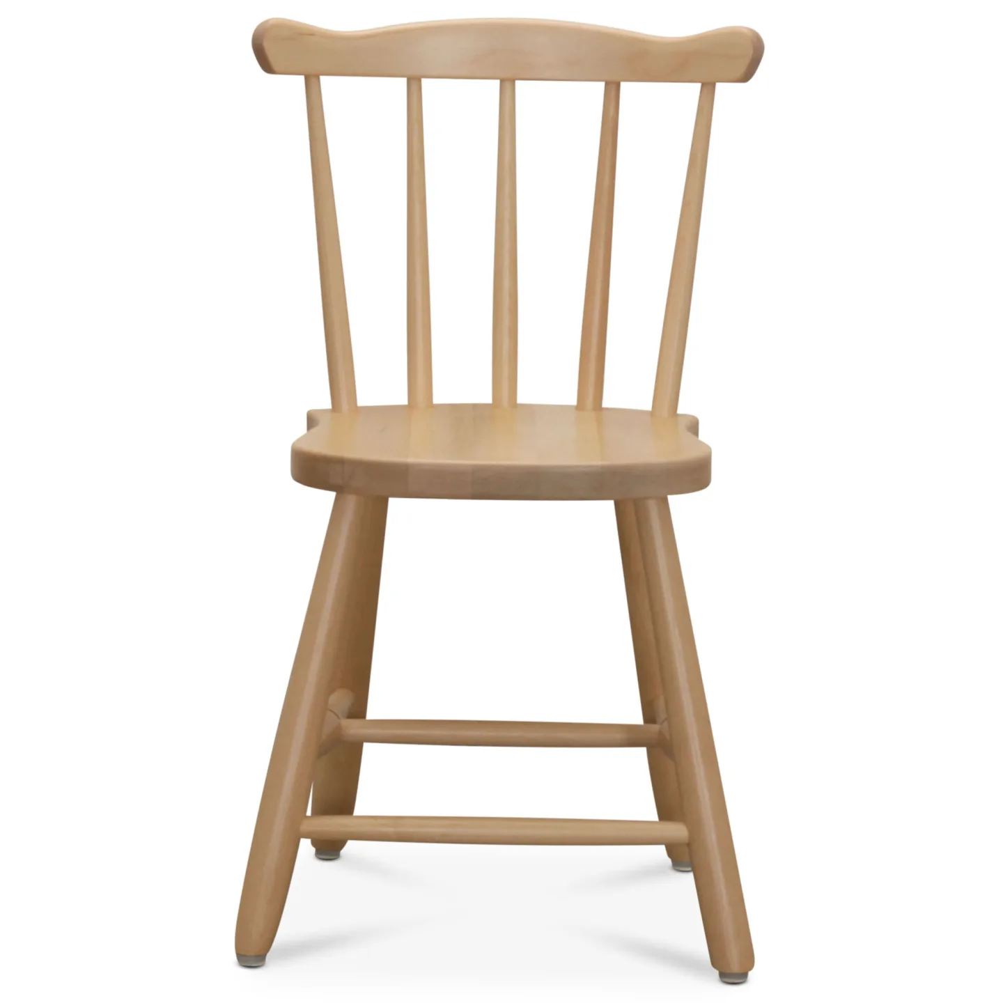 Wigells - Emma 37 barnstol klarlackad björk - Barnstolar - Beige - Trä