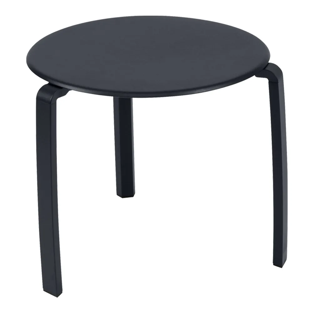 Fermob - Alize Low Table Anthracite 47 - Småbord och sidobord utomhus - Pascal Mourgue - Metall