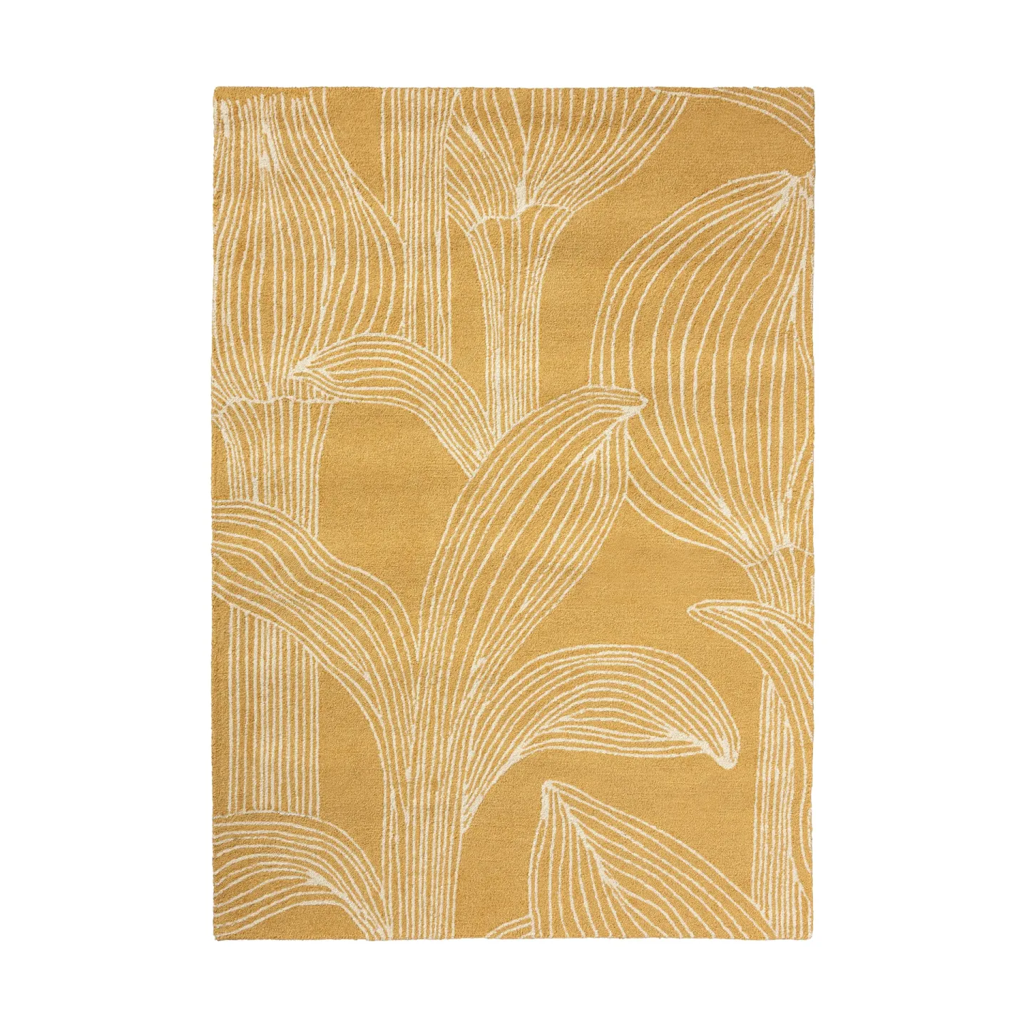 Marimekko Kukat puhkeavat matte Outdoor Straw, 160x230 cm