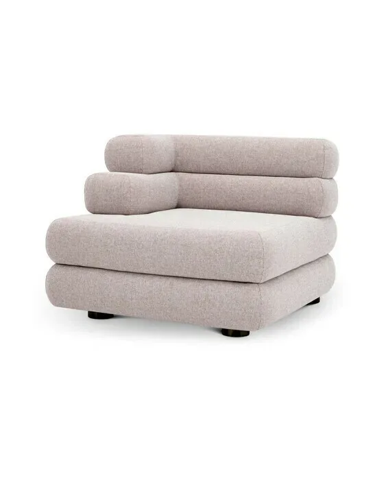 Malaga sofa mauritius light grey venstre