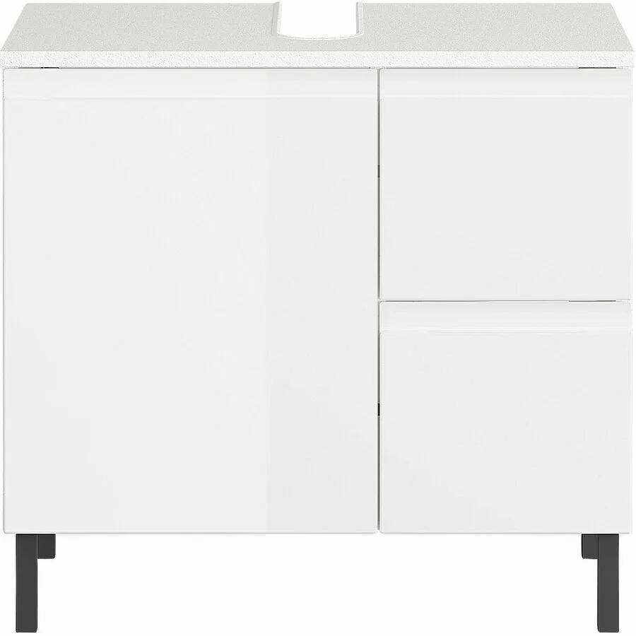 Lavaboy Seanna Weiss MDF 60 cm 34 cm